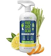 Rocket Pure Natural Odor Eliminator - Foot & Shoe Deodorizer Spray, Gear Odor Eliminator - Remove...