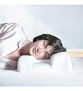 SLEEP SLEEK Beauty Pillow, Anti- Aging & Anti- Wrinkle Beauty Sleeping Pillow, Memory Foam for Ne...