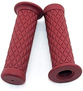 Motorcycle Grips Non Slip Rubber Bar End Thruster Grip 7/8