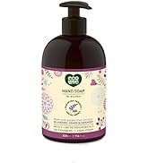 ecoLove - Natural Liquid Hand Soap - Organic Blueberry, Grape & Lavender - No SLS or Parabens - V...