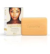 LightenUp Anti-Aging Cleansing Bar Soap 200g - Anti-oxidant Properties, with Shea Butter and Arga...