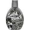 Millennium Tanning SOLID BLACK 100X Dark Tanning Lotion Indoor Outdoor Tan Enhancing Silicone Bronzer Tanning Bed Lotion 13.5 Fl oz (400 ml)