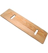 Slide Transfer Board with Handles,FSA Eligible,Made of Heavy-Duty Wood,Mobility Aid for Senior an...