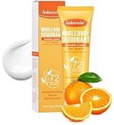Hotiary Body Deodorant Cream, Odor Removing Invisible Cream 72 Hour Odor Control for Armpit Priva...