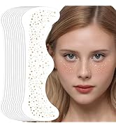 Gootaimi 12Pcs Glitter Freckles, Glitter Freckles Gold Freckles, Face Glitter for Women Makeup Pa...