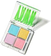 YAWN Dance Party Eyeshadow Palette for Kids | 10 Shimmery, Buildable Colors | Non-Toxic, Cruelty-...