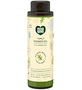 ecoLove - Natural Moisturizing Body Wash for Dry Skin - With Organic Cucumber - No SLS or Paraben...