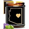 Arizona Candle, Unique Arizona Themed Gifts for Men and Women, Best State Souvenir Gifts for Moving Away, Thoughtful Home Sick Presents, Ideal for Birthday, Christmas, Graduation, Gift Ready