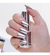 Metallic Nail Polish, Reflective Nail Varnish Nail Manicure Painting Nail Lacquers Nail Art No-UV...