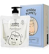 Kinder Puppets | Baby Wash & Shampoo from Korea with Natural Surfactants | Tear-Free | Gentle Bat...