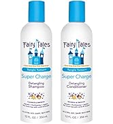 Fairy Tales Tangle Tamer Detangling Shampoo and Conditioner for Kids - Ultra Moisturizing and Ant...