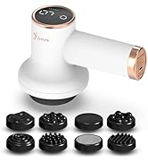 ZY ZERYEW Cordless Cellulite Massager, Handheld & Mini Lymphatic Drainage Massager, Massage Stoma...