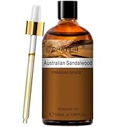 PHATOIL Australian Sandalwood Essential Oil, Pure Premium Natural Oil for Hair Care, Body Skin Ca...