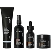 Buttah Skin Supreme Kit for Melanin Rich Skin | CocoShea Revitalizing Cream 2 oz | Vitamin C Seru...