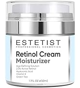 ESTETIST Organic Face Moisturizer with Hyaluronic Acid, The Ultimate Anti-Aging & Hydrating Cream...