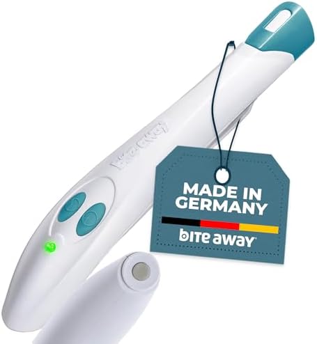 bite away - The Original Electronic Bug bite Treatment for Mosquito Bites, Made in Germany. Without Chemicals - Treatment by Heat, up to 300 Applications Possible with The First Set of Batteries