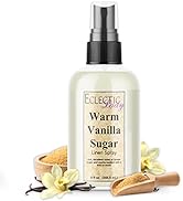 Warm Vanilla Sugar Linen Mist Spray - Room Refresher & Bedding Freshener for Pillows, Sheets & Eg...