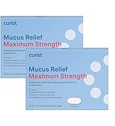 Curist Guaifenesin 1200 mg Extended Release Mucus Relief Maximum Strength - 168 Count Bulk Extend...