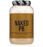 2 LB Powdered Peanut Butter from US Farms – Bulk, Only 1 Ingredient - Roasted Peanuts, Vegan, No ...