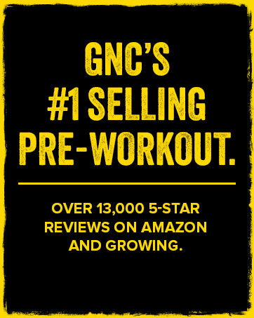 GNC's #1 Selling Pre-Workout