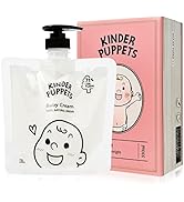 Kinder Puppets | Baby Moisturizing Cream from Korea for Eczema & Sensitive, Dry Skin | 100% Natur...