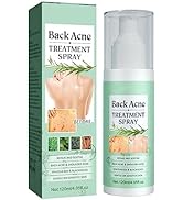 Back Acne Spray, 2% Salicylic Acid Spray for Back and Body, Tea Tree Oil Back Acne Spot Treatment...