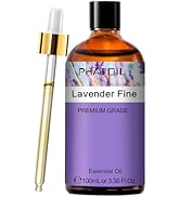 PHATOIL Lavender fine Essential Oil, Pure Premium Natural Oil for Hair Care, Body Skin Care, Arom...