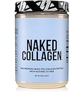 Naked Collagen - Collagen Peptides Protein Powder, 60 Servings Pasture-Raised, Grass-Fed Hydrolyz...