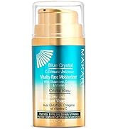 Makari Ultimate Intense Blue Crystal Vitality Face Moisturizer | Face Cream with Collagen and Glu...