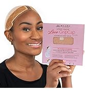 milano collection human hair wig grip short length wigs glueless band for lace front white women 