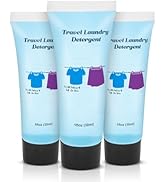 Travel Size Liquid Laundry Detergent 1floz,Travel Laundry Detergent for Hand Washing,Laundry Soap...