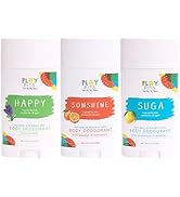 PLAY PITS - Natural Kids Deodorant - Safe for Girls and Boys w/Sensitive Skin of All Ages - Alumi...