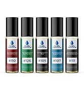 Men's Top 5 Cologne Impressions (Generic Versions of Designer Fragrance) Sampler Gift Set of 5 10...