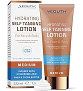 YEOUTH Face Self Tanner Medium New 2024 Self Tanning Lotion for Face and Body, Non Toxic Sunless ...