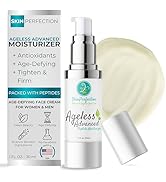 Skin Perfection Advanced Ageless Moisturizer Age-Defying Peptide Face-Firming Anti-Aging Cream Ma...
