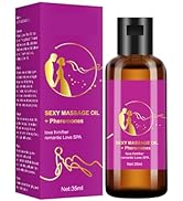 Massage Pheromones Oil for Couples, Massage Oil + Pheromones Love Him/Her Romantic Lover Spa 1.18...