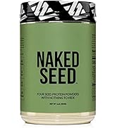 Naked Seed – 4 Seed Protein Powder, Only 4 Ingredients - Chia, Watermelon, Sunflower and Pumpkin ...