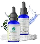 Skin Perfection Copper Peptides Serum for Face & Hair - Anti Aging Serum with GHK Copper Peptide ...