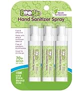 Hand Spray by Boogie Wipes, Plant Based, Made with Aloe & Sunflower Seed Oil, 3 Count (Pack of 1)