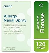 Curist Fluticasone Propionate Generic Nasal Spray 50mcg (120 Sprays), Fluticasone Propionate Non ...