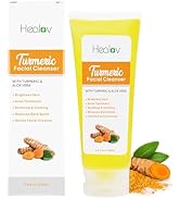 Turmeric Face Wash, Turmeric Clear Skin Liquid Soap – 100% Natural Anti Aging Exfoliating Turmeri...
