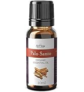 ArOmis Organic Palo Santo Essential Oil - 100% Pure Therapeutic Grade 10ml (.34 Fl Oz) - Undilute...