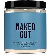 Naked Gut – Daily Gut Health Supplement – Natural Gut Health Powder for Gut Cleanse, Digestive Su...