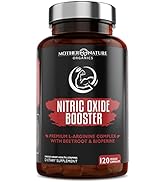 Nitric Oxide Booster – L Arginine L Citrulline Supplement for Muscle Growth, Strength, Blood Flow...