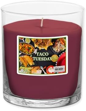 OverSoyed She Shed Candle Collection | Taco Tuesdays Scent | Beef Cheese Tortilla Scented Jar Candle Artisan Hand Poured To Order | 3 oz. 30 HR Burn 2
