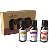 Aromis Essential Oils - Meditation Kit 2-100% Pure Premium-Grade - Cedarwood, Clary Sage and Grap...