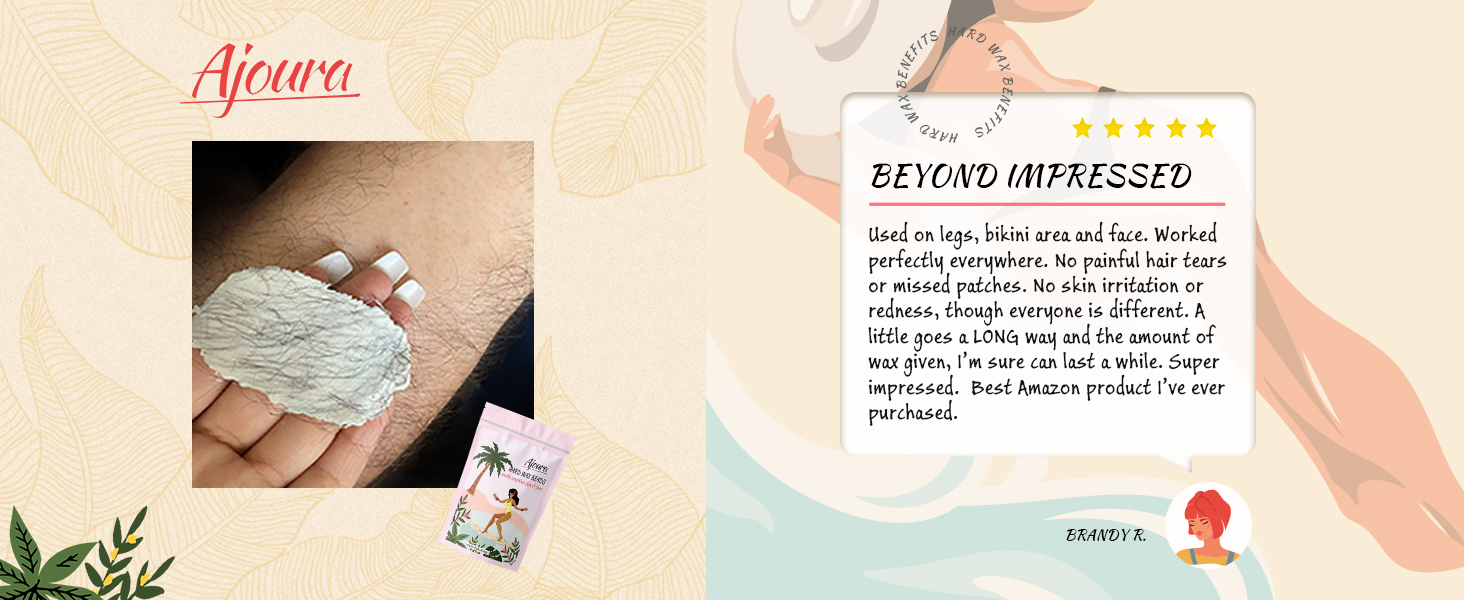 wax beads for coarse hair removal