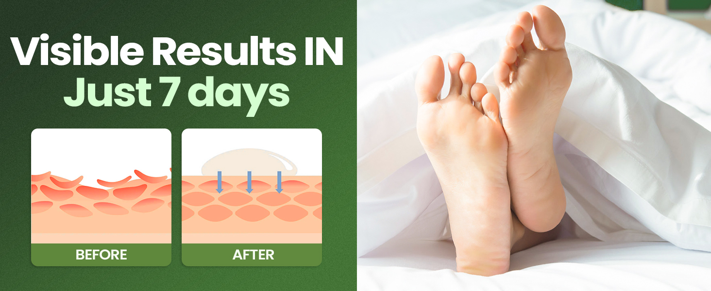 visible result in just 7 days