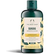 The Body Shop Banana Truly Nourishing Hair Conditioner for Women (1x 250ml), Conditioner for Dry ...