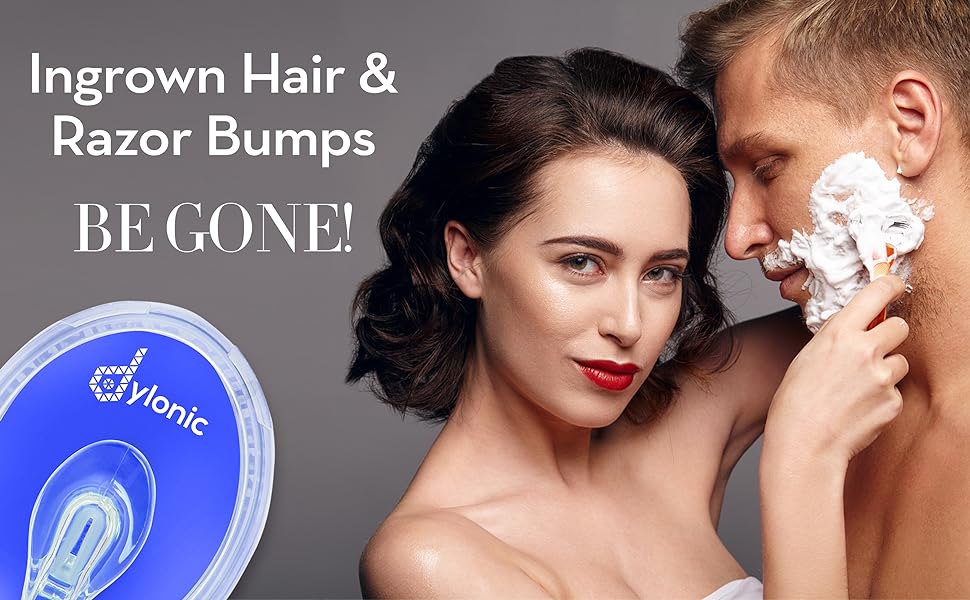 Dylonic Exfoliating Brush Ingrown Hair Razor Bump Treatment
